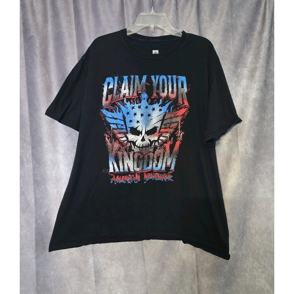 Cody Rhodes Claim Your Kingdom American Nightmare WWE Black XXL  T-Shirt